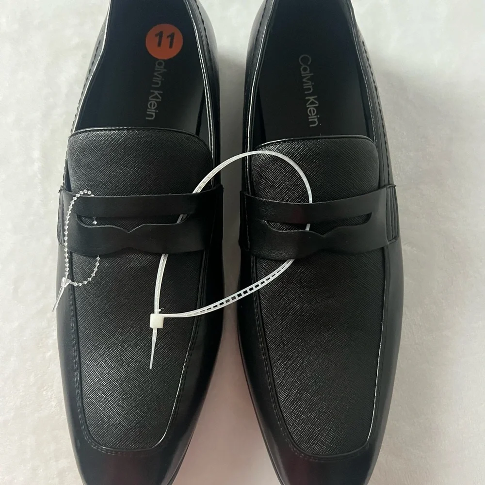 Calvin Klein Classy‎ Black Men's Shoes, Size 11, Brand New